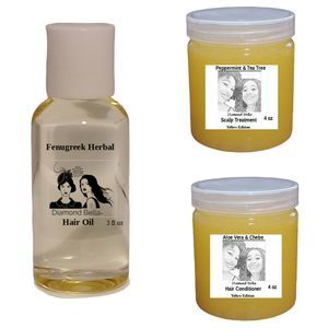 Diamond Bella Creators Hair Care Bundle #18, Made in USA for all hair types